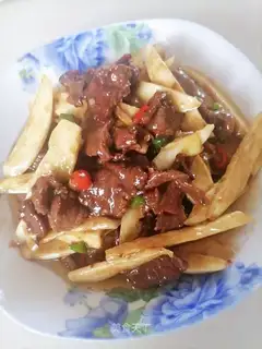 White roast beef