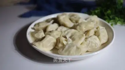 radish and meat dumplings