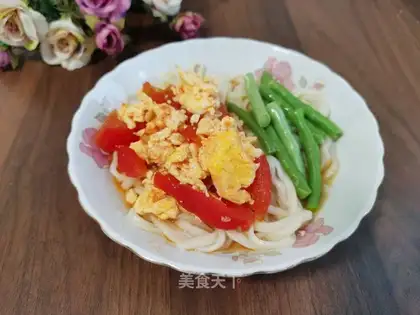 Tomato eggs for noodles