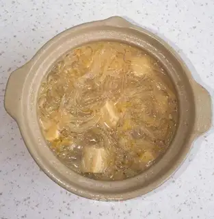 A sour tofu pan