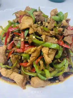 Chili fried meat