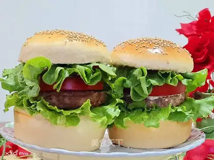 Pork burger