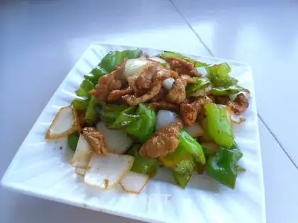 Hot pepper onions