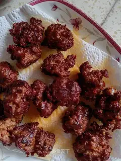 Fried meatballs