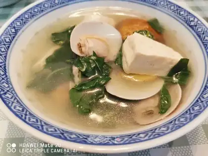 Sofa tofu soup