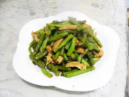 Chicken willows and beans