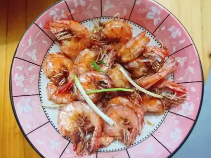 Homemade shrimp