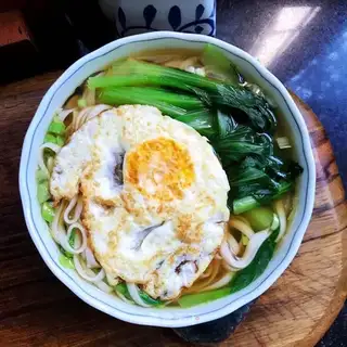 Chicken soup, egg noodles