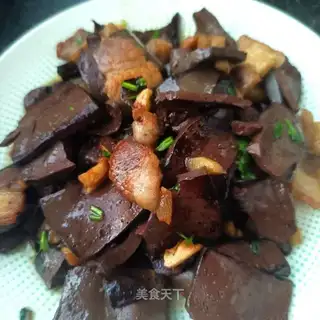 I'll make pork blood