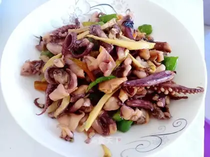 Pepper squid