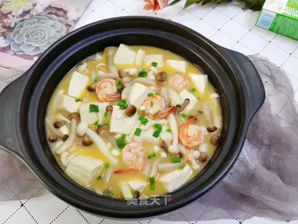 Three fresh tofu