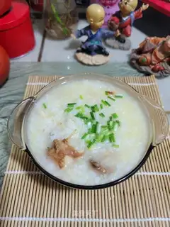 Roast chicken congee