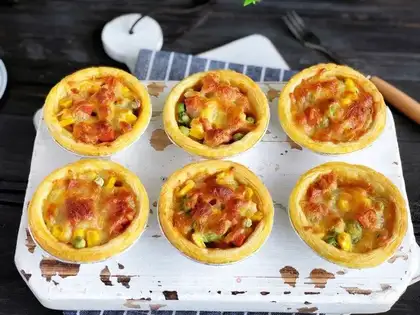 Eggskin vegetable cups