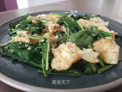 Pumpkin fried eggs