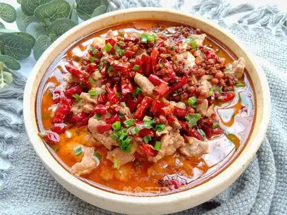 Boiled meat