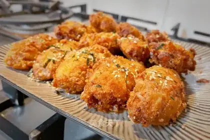 Garlic chicken wings