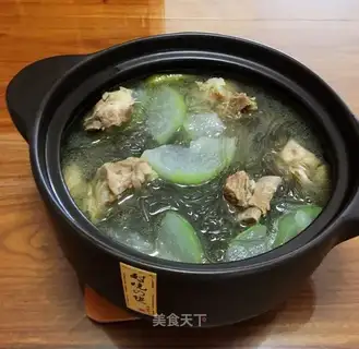 Pork fan broth