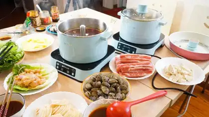 Bone soup pan