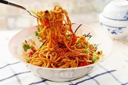 Hot dry noodles