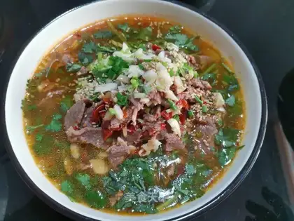 Spicy beef