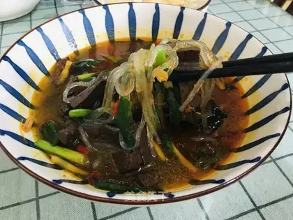 Powder and goat blood