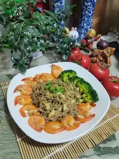 Shrimp pasta