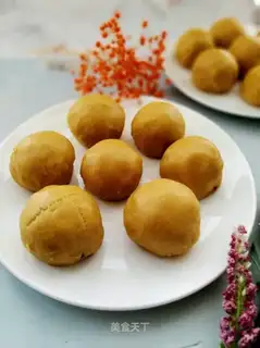 Sticky corn bean buns