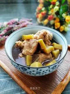 radish steak soup