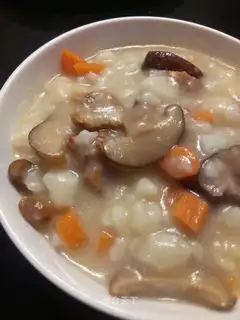Pumpy soup for mushrooms