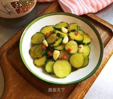 Garlic cucumber