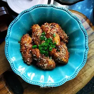 Garlic chicken wings