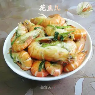 Salmon shrimp