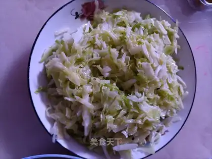 Scrambled cabbage