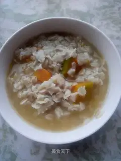 Porridge of oatmeal