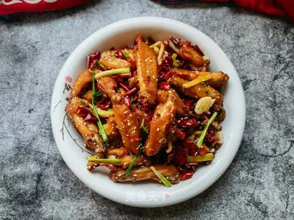 Spicy chicken wings