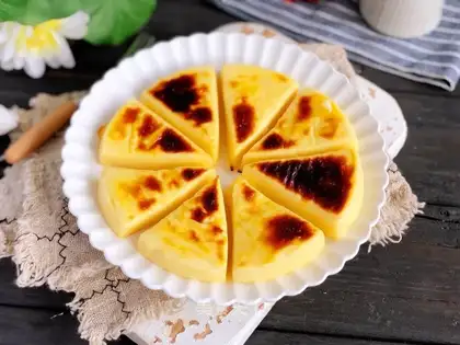 Baked milk