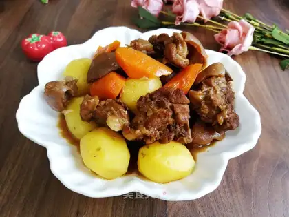 Lamb stew potatoes