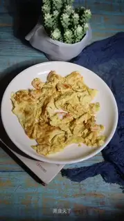 Shrimp fried eggs