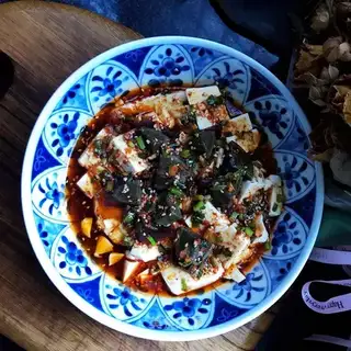 Eggs and tofu