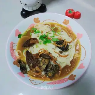 Soup noodles from the sheep's belly