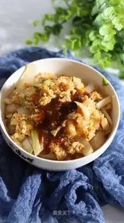 Chicken black pepper for rice