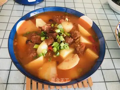 Tomato potato stew