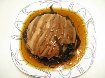 braised pork with seaweed