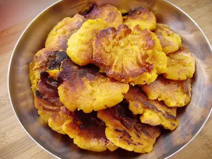 Pumpkin sticky tortillas