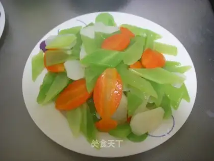 stir-fried three crisps