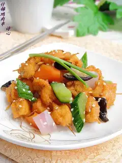 assorted chicken kebabs