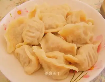 Pickled pork dumplings