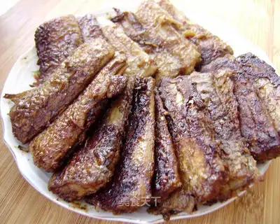 Pan-fried hairtail