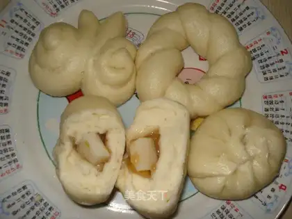Jam yam steamed buns