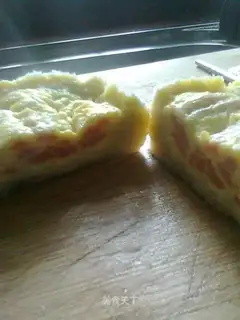 Egg and ham buns